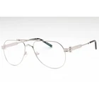 Charriol Men's Eyeglasses Shiny Silver Metal Aviator Full Rim Frame PC75105 C02 New. Price: $124.99.