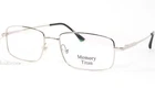 Memory Titan 8022 C4 Shiny Silver Eyeglasses Full Rim Frame 55-18-140MM New. Price: $72.00.