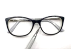 Salsa Eyeglass Frames 8007 Bk/wh 53-16-140 (blemish) Pre-owned. Price: $25.00.