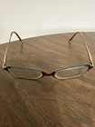 Anne Klein Brown Blue Oval Thin Frame Eyeglasses AK8023 K5172 51016 140 Pre-owned. Price: $15.00.