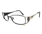 Highland Parke Eyeglasses Frame Zyloware 021 111M Black Gold Rectangle 52-17-135 New. Price: $42.01.