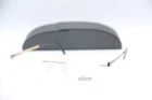 New Silhouette Spx 5450 20 6051 Gold Black Authentic Frames Eyeglasses 55-21. Price: $187.00.