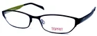 Esprit ET9287 538 Nos Black Matte/green 52-17-135 Eyeglasses Frame Pre-owned. Price: $28.00.