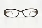 Michael Kors Black Gold Logo Rectangular Glasses Frames Only MK693 17066 Pre-owned. Price: $27.99.