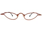 Vintage Eyeworks Eyeglasses Frames Twit 416 Smooth Orange Cat 45-23-125 New. Price: $62.42.