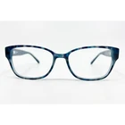 Bebe Eyeglasses Womens Blue Animal Print Studded BB5120 52-16-135 38943 Pre-owned. Price: $39.99.