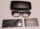 New Versace VE3306 108 Havana Eyeglasses Frame 54-17-140MM Authentic Rx Ready. Price: $139.99.