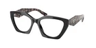 New Prada 09YV Eyeglasses 21B1O1 Black 100% Authentic. Price: $269.54.