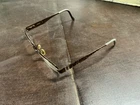 Bebe Cozy Eyeglasses Frame BB5029-002 Women Brown Full Rim Rectangular 50-16-130 Pre-owned. Price: $9.00.