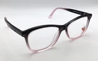 Maui Jim Eyeglasses Mjo 2122-02P Black Gradient Pink Frames Clear Lens 53-16-135 New. Price: $57.38.