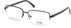 New Viva Vv 4049 001 Shiny Black Eyeglasses 55/16/140. Price: $39.95.