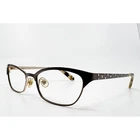 Kate Spade Eyeglasses Womens Brown Polka Dot Leticia 0JNE 52-16-135 Pre-owned. Price: $39.99.