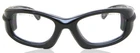 Progear EG-M1020 Shiny Metallic Black Eyeglasses Sunglasses Frame 52-18-122 New. Price: $62.99.