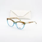 Pure P-7001 445 Aqua Ombre 50MM Eyeglasses New Authentic. Price: $59.99.