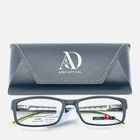 New Iron Man IM303 Blk Black Clear Rectangle Full Rim Eyeglasses 53-17-140 B:32. Price: $31.99.