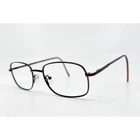 Equinox Eyeglasses Women Brown EQ217 Metal Rectangular Frame 52-18-145 Pre-owned. Price: $39.99.