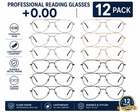 Eyekepper 12-PACK Reading Glasses Women Metal Frame +0.00 Cosplay Profession New. Price: $28.97.