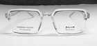 Kliik Eyeglass Frames Denmark 747 Crystal Square Modern Handmade 46-19-135 New. Price: $135.88.
