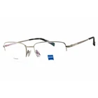 Zeiss Unisex Eyeglasses Titanium Gunmetal Rectangular Frame, 53MM ZS40009 022 New. Price: $37.79.