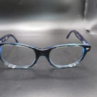 Ray-ban Rb 1555 3687 Youth Eyeglass Frames Blue Black 48-16-130 No Lenses New. Price: $56.06.