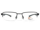 Nike With Flexon Eyeglasses Frames 4634 004 Matte Black Gray Rectangle 49-17-130 New. Price: $74.99.