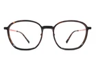 Pure Eyeglasses Frames P-3012 242 Dark Tortoise Red Square Full Rim 53-18-140 New. Price: $54.99.