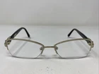 Salvatore Ferragamo Italy SF2101 757 53-16-135 Light Gold Eyeglasses Frame I918 Pre-owned. Price: $45.00.