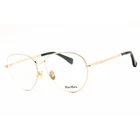 Max Mara Unisex Eyeglasses Shiny Deep Gold Metal Aviator Shape Frame MM5178 030 New. Price: $40.79.