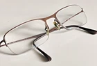 Ray Ban Light Rb 8714 1157 Italy Eyeglasses Frame Only 55 18 145 Half Rim Pre-owned. Price: $29.99.