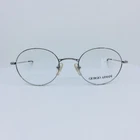 New Vintage Giorgio Armani 252 Eyeglasses Ga C. 707 Shiny Silver 48-20-140MM. Price: $249.99.
