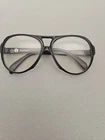 1980'S Playboy Optyl Aviator Eyeglasses Feature Black Frame Made In Austria Pre-owned. Price: $38.00.