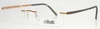 Silhouette 5529 Hc 6520 Rose Gold Womens Semi Cat Eyeglasses 52-19-140 B:34 New. Price: $194.99.