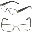 Gucci GG2217S Authentic Grey Stainless Steel Rectangle Frame Eyeglass 53MM New. Price: $165.30.