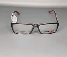 Ironman IM301 Black Red Unisex Square Full Rim Eyeglasses Frame 54/16/140 New. Price: $39.95.