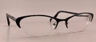 Prada Eyeglasses Frame VPR54P FAR-1O1 Black Half-rim 53-17-135MM Italy Pre-owned. Price: $24.87.