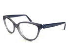 Jimmy Choo Eyeglasses Frames JC226 Pjp Blue Cat Full Rim 53-15-145 Pre-owned. Price: $79.99.