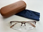 Fossil 7088/G Eyeglasses Rx Women Matte Burgundy Rectangle 53MM New & Authentic. Price: $85.00.