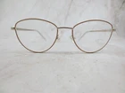 Bio Eyes Eyeglasses Frame BE240 Prgd Gold Metal Triangle Full Rim 53-18-142 Pre-owned. Price: $35.99.