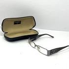 Chanel 2119 C.108 Gunmetal Smokey Brown Eyeglass Frames Cc Logo 51-16-135 W/case Pre-owned. Price: $184.00.