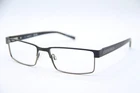 Nautica N7338 005 Matte Black Gunmetal Authentic Designer Frame Eyeglasses 55-17 New. Price: $42.00.