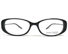Anne Klein Eyeglasses Frames AK8039 129 Black Gray White Square 51-15-135 New. Price: $58.34.