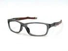 Oakley Crosslink OX8030-0655 Eyeglasses Frame, Grey / Burgundy, 55-18-140 #535 Pre-owned. Price: $64.95.