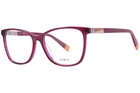Furla VFU190 01BV Eyeglasses Women's Shiny Transparent Cyclamen Full Rim 54MM New. Price: $129.95.
