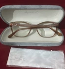 Amelia Chardonnay Beige/clear 35-002735 Eyeglasses Frames 52-17-145 New. Price: $29.00.