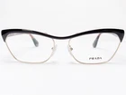 New Prada VPR57Q QE6-1O1 Womens Eyeglasses Frames Brown/gold Rectangle 56/16 140. Price: $139.99.