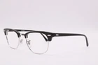 Ray-ban Rb 5154 2000 Black Silver Clubmaster Authentic Eyeglasses 51-21 Pre-owned. Price: $108.42.