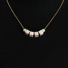 Dior D-dice Pearl Gold-plated Women's Necklace 55474 152316693 Pre-owned. Price: $707.83.