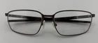 Oakley Frames Only Eyeglasses OX3249-0458 Silver Black Extender 58-16-135 Pre-owned. Price: $48.88.