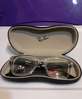 Ray-ban Eyeglass Frame Only Rb 4323-V Polished Transparent With Black Temple New. Price: $59.90.