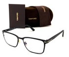 Tom Ford FT5733-B 002 Black / Clear Blue Block 55MM Eyeglasses TF5733 New. Price: $149.45.